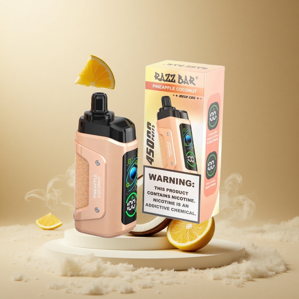 Ananas Kokos Razz Bar 45000 Zaciągnięć Regulowany Przepływ Powietrza vape wholesale Poland