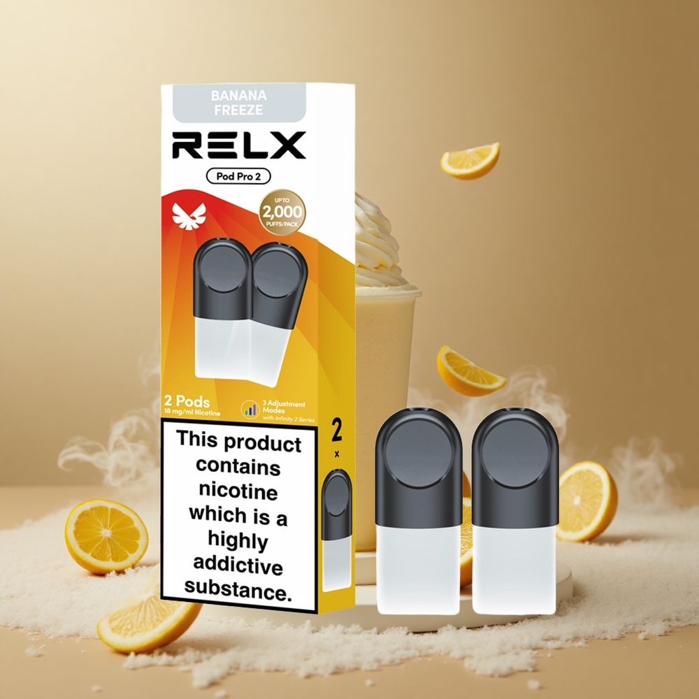Deser-Bananowe Mrożone RELX Pod Pro 2 600 zaciągnięć 18 nikotyny vape wholesale Poland