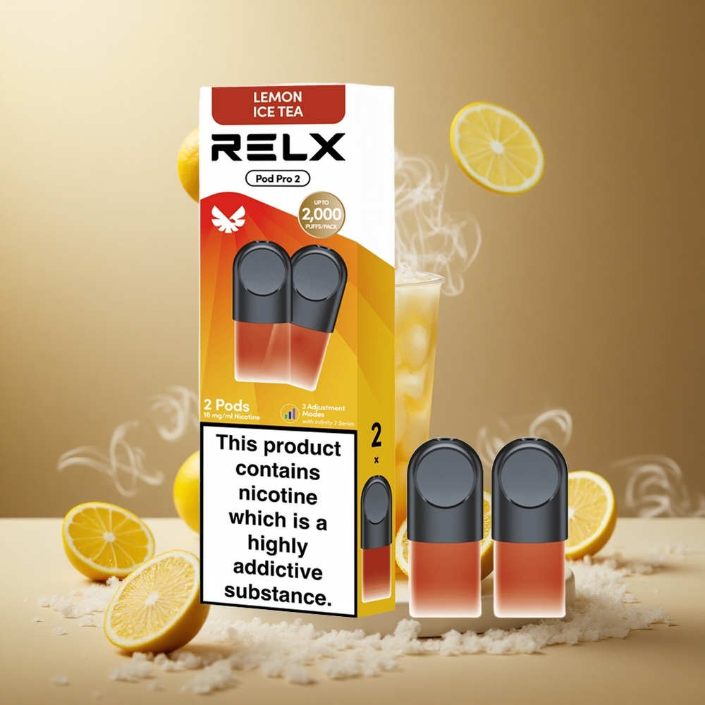 Herbata-Limonka Lód RELX Pod Pro 2 600 zaciągnięć 18 nikotyny vape wholesale Poland
