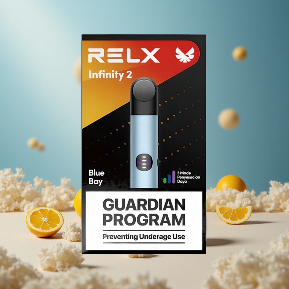 Niebieski RELX Infinity 2 650 zaciągnięć Metallic vape wholesale Poland