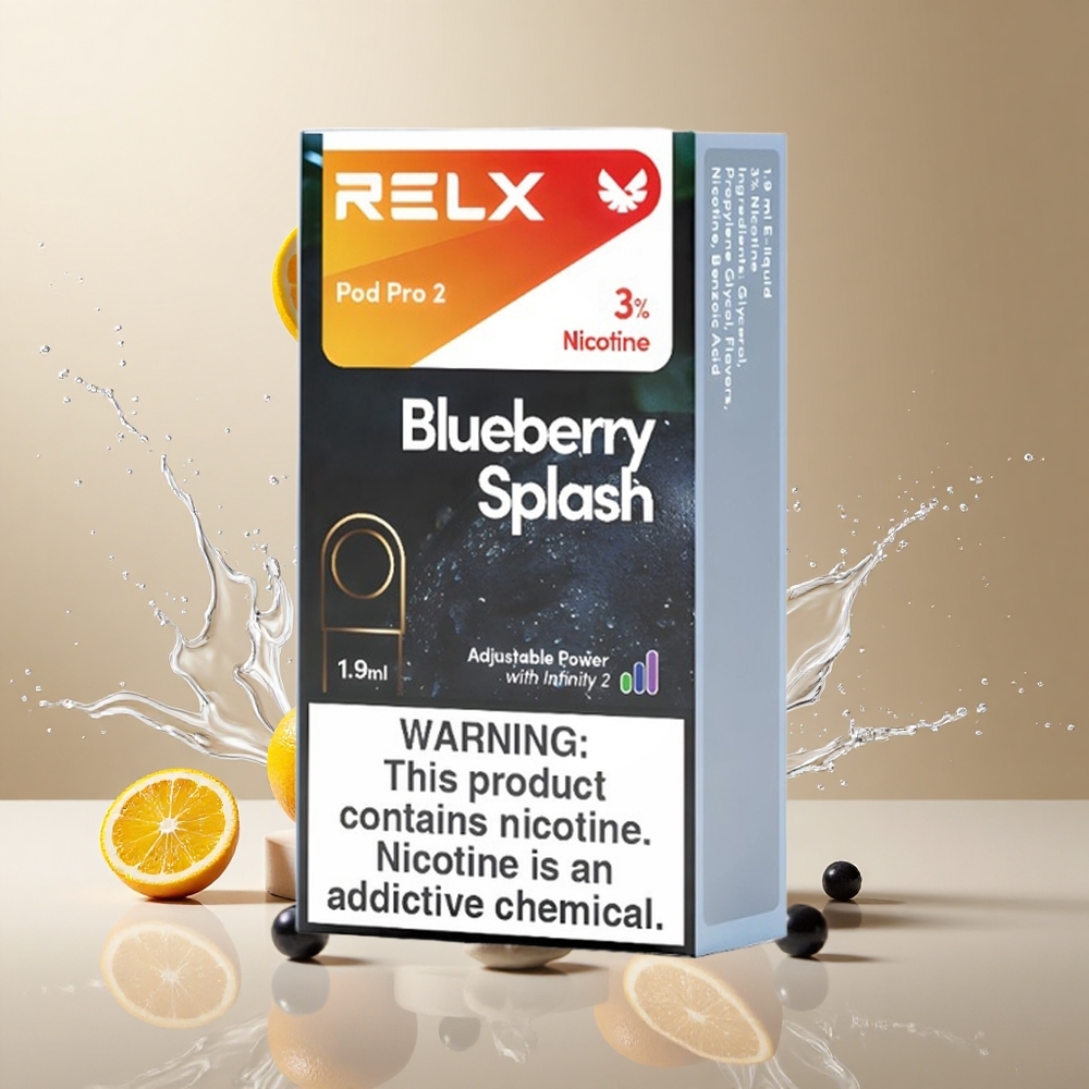 Borówkowy Smak RELX Pod Pro 2 600 Zaciągnięć 3% Nikotyny vape wholesale Poland