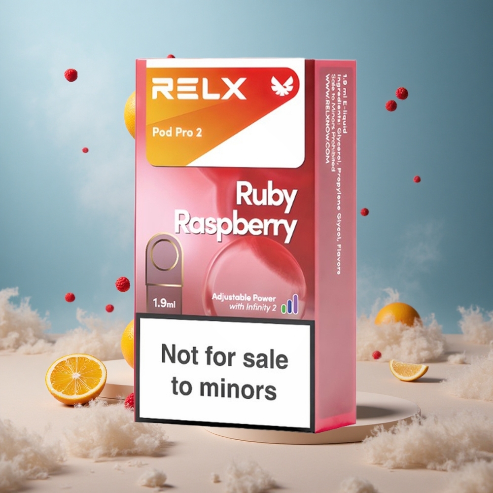 Malinowo-Jagodowy RELX Pod Pro 2 600 Zaciągnięć 0% Nikotyny vape wholesale Poland