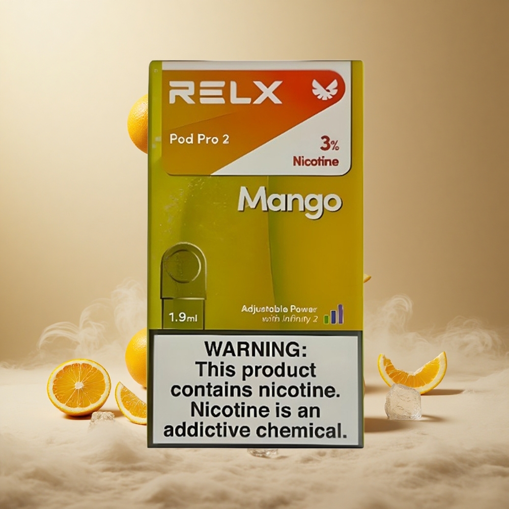 Mango Lód RELX Pod Pro 2 600 zaciągnięć 3% nikotyny vape wholesale Poland