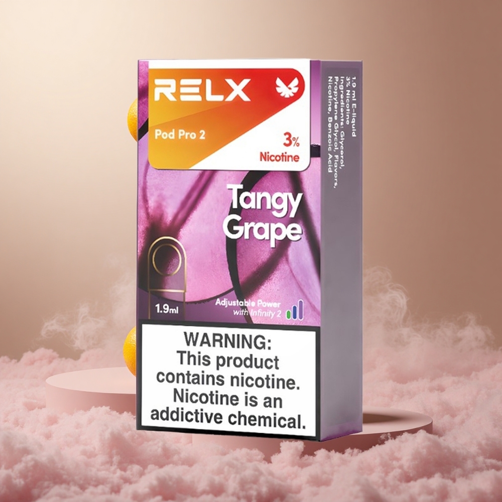 Soczysty Winogrono RELX Pod Pro 2 600 Zaciągnięć 3% Nikotyny vape wholesale Poland
