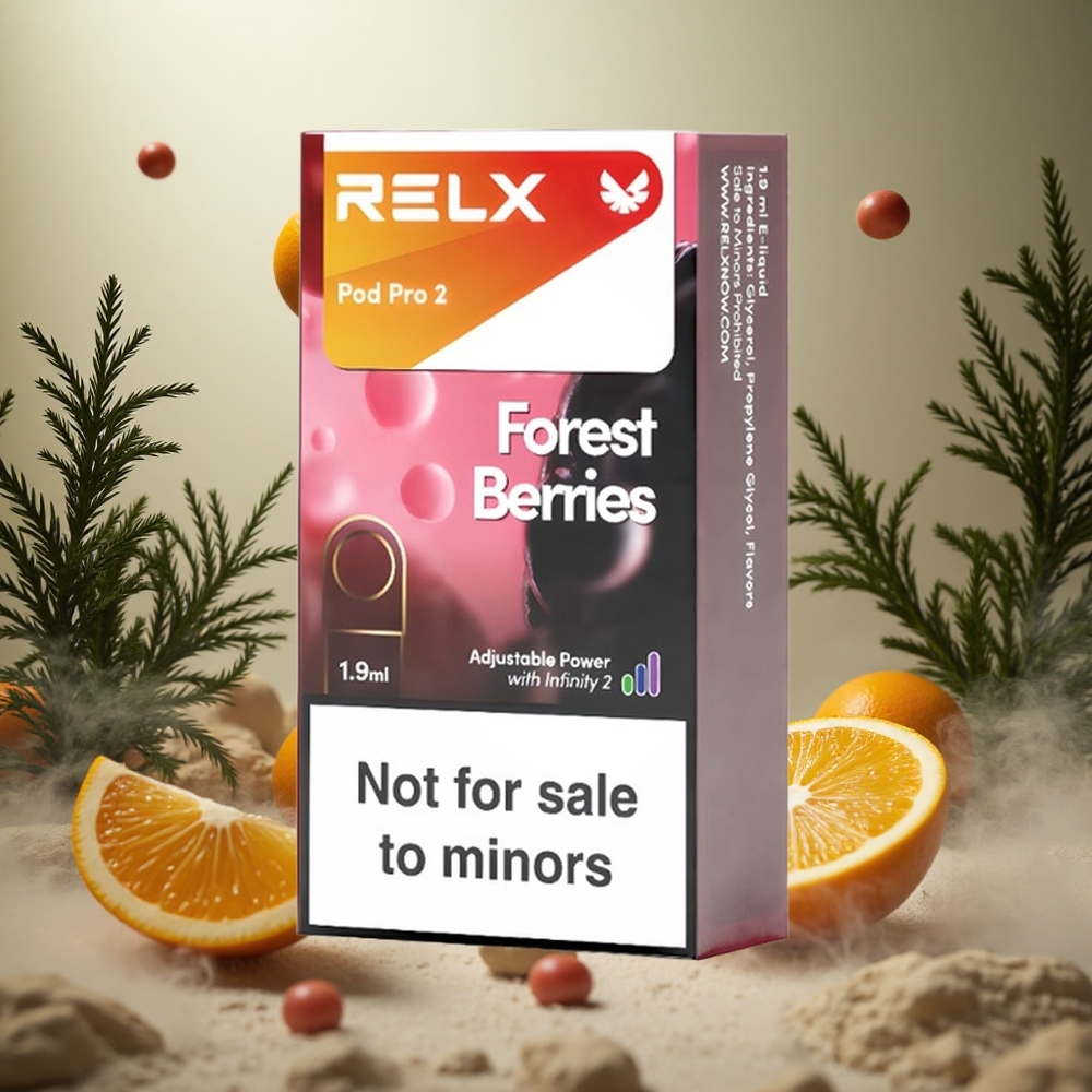 Leśne Jagody RELX Pod Pro 2 600 Zaciągnięć 0 Nikotyny vape wholesale Poland