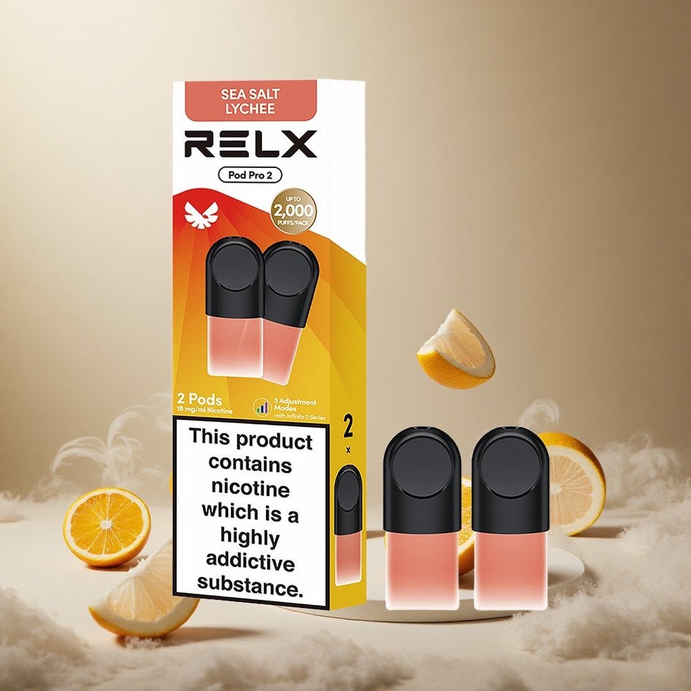 Morski Sol Liczi RELX Pod Pro 2 600 zaciągnięć 18 nikotyny vape wholesale Poland