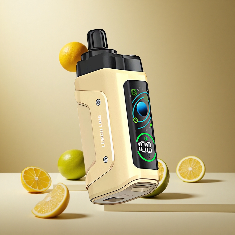 Cytrynowo-Limonkowy Razz Bar 45000 Zaciągnięć z Regulacją Przepływu Powietrza vape wholesale Poland