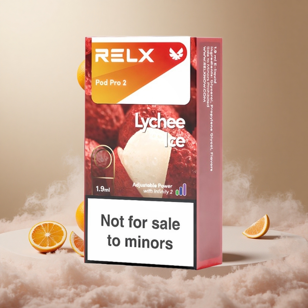 Liczi Lód RELX Pod Pro 2 600 Zaciągnięć 0 Nikotyny vape wholesale Poland