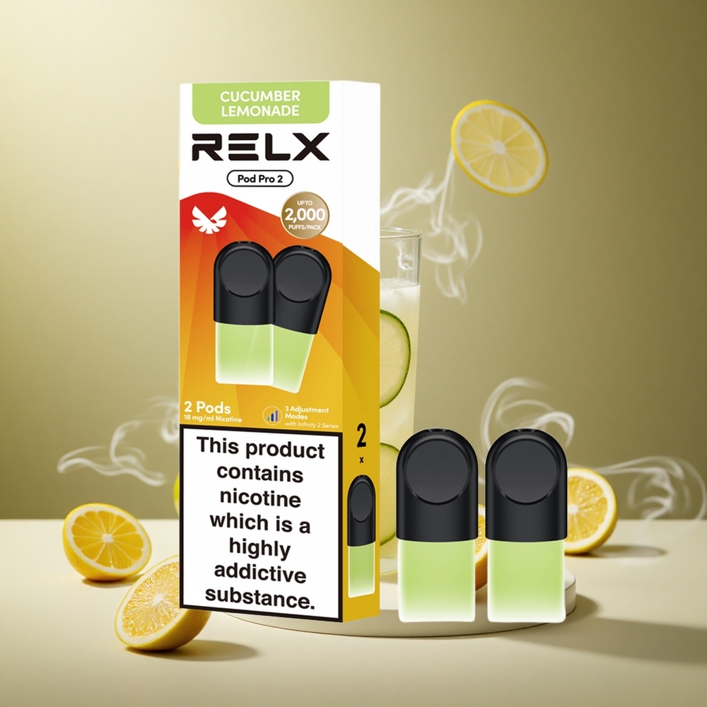 Ogórek Lemoniada RELX Pod Pro 2 600 zaciągnięć 18 nikotyny vape wholesale Poland