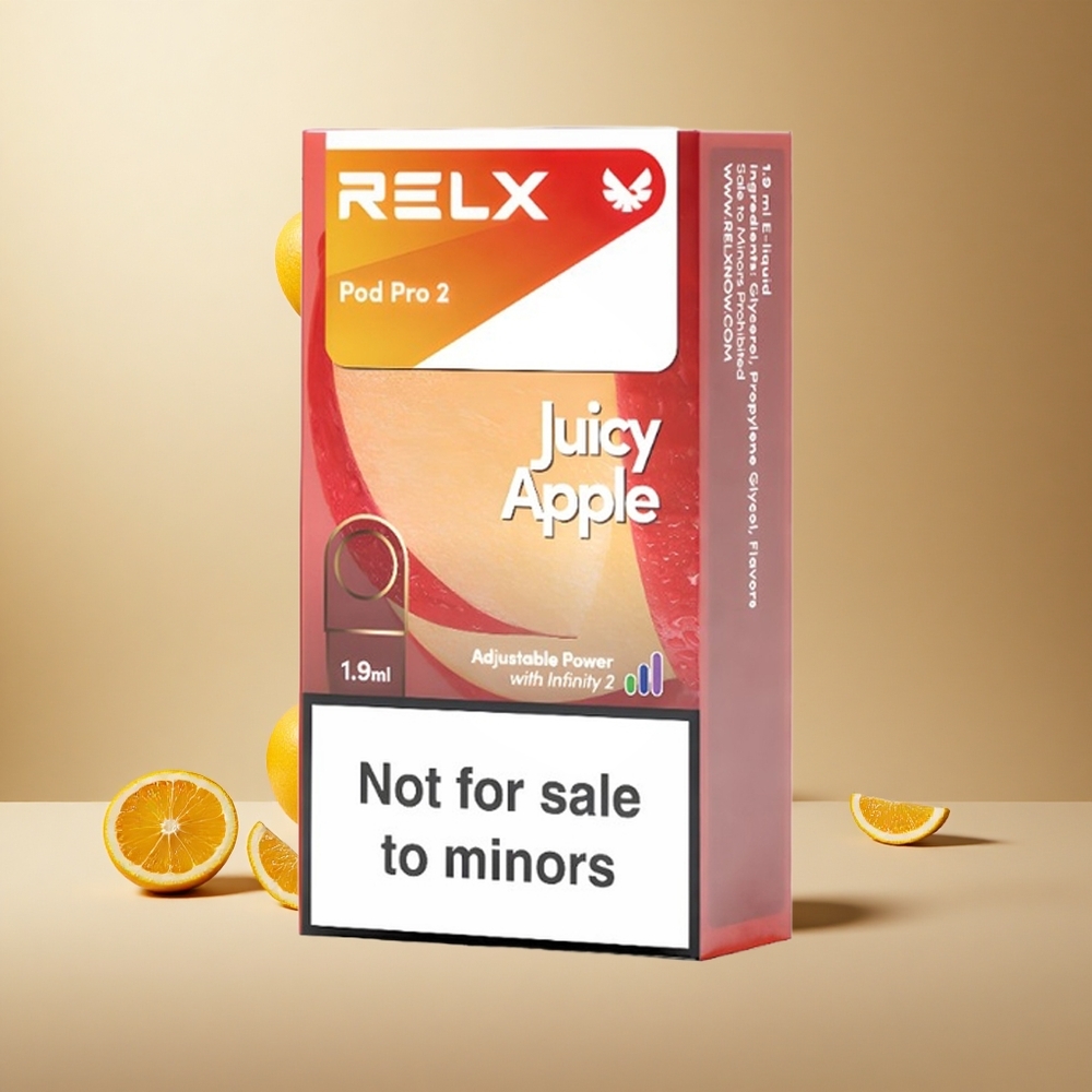 Soczyste Jabłko RELX Pod Pro 2 600 Zaciągnięć 0 Nikotyny vape wholesale Poland